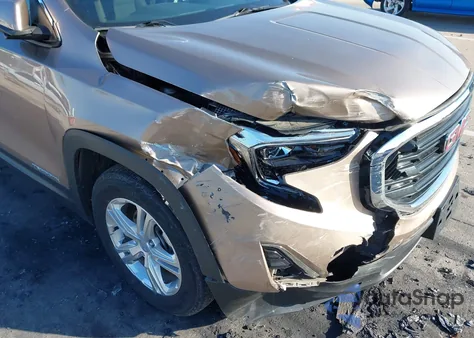 2018 GMC Terrain Sle из США, поврежденный, VIN 3GKALMEV2JL352402